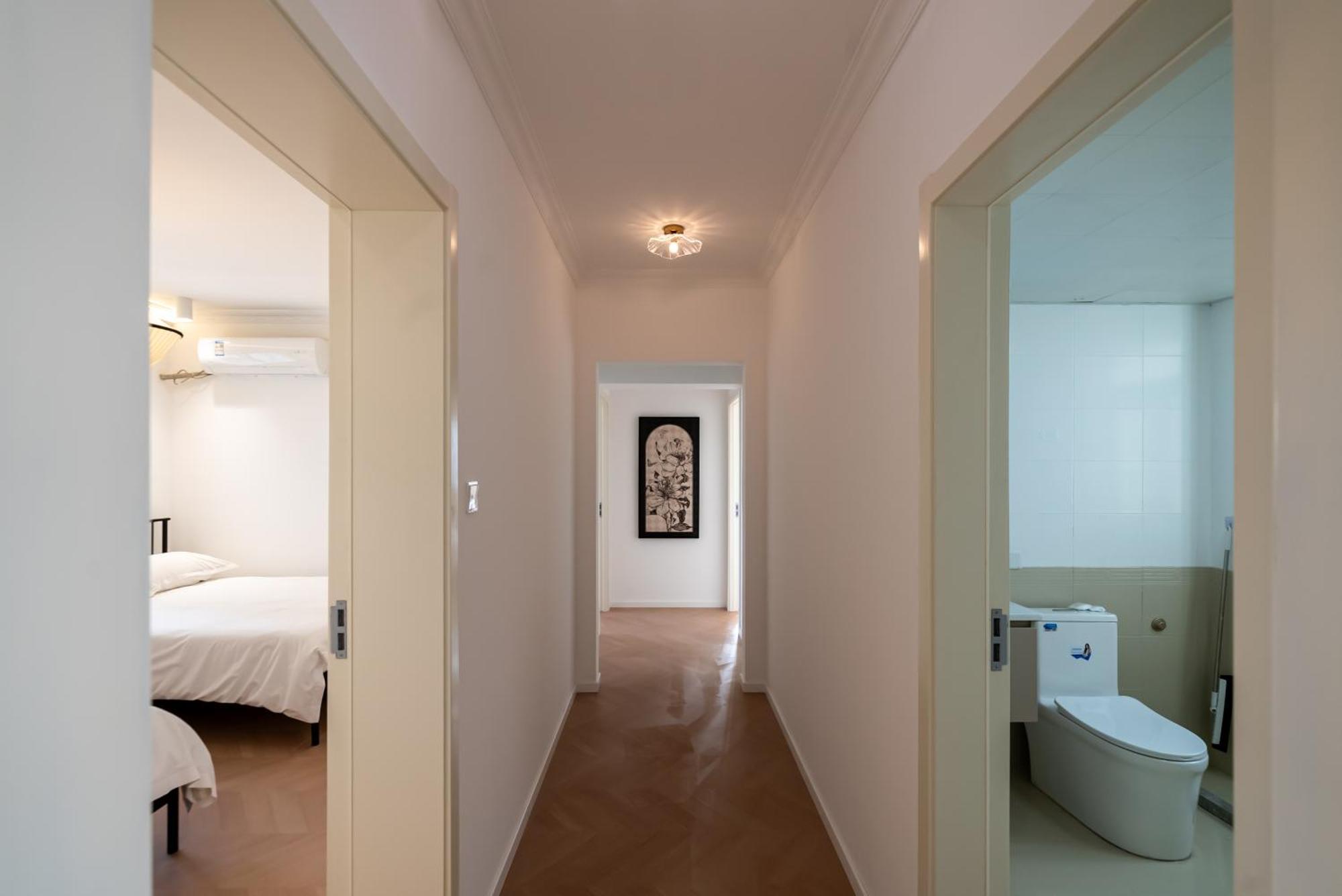 Shanghai Yi Du B&B -Family - Friendly Suite Close To People'S Square And Subway מראה חיצוני תמונה