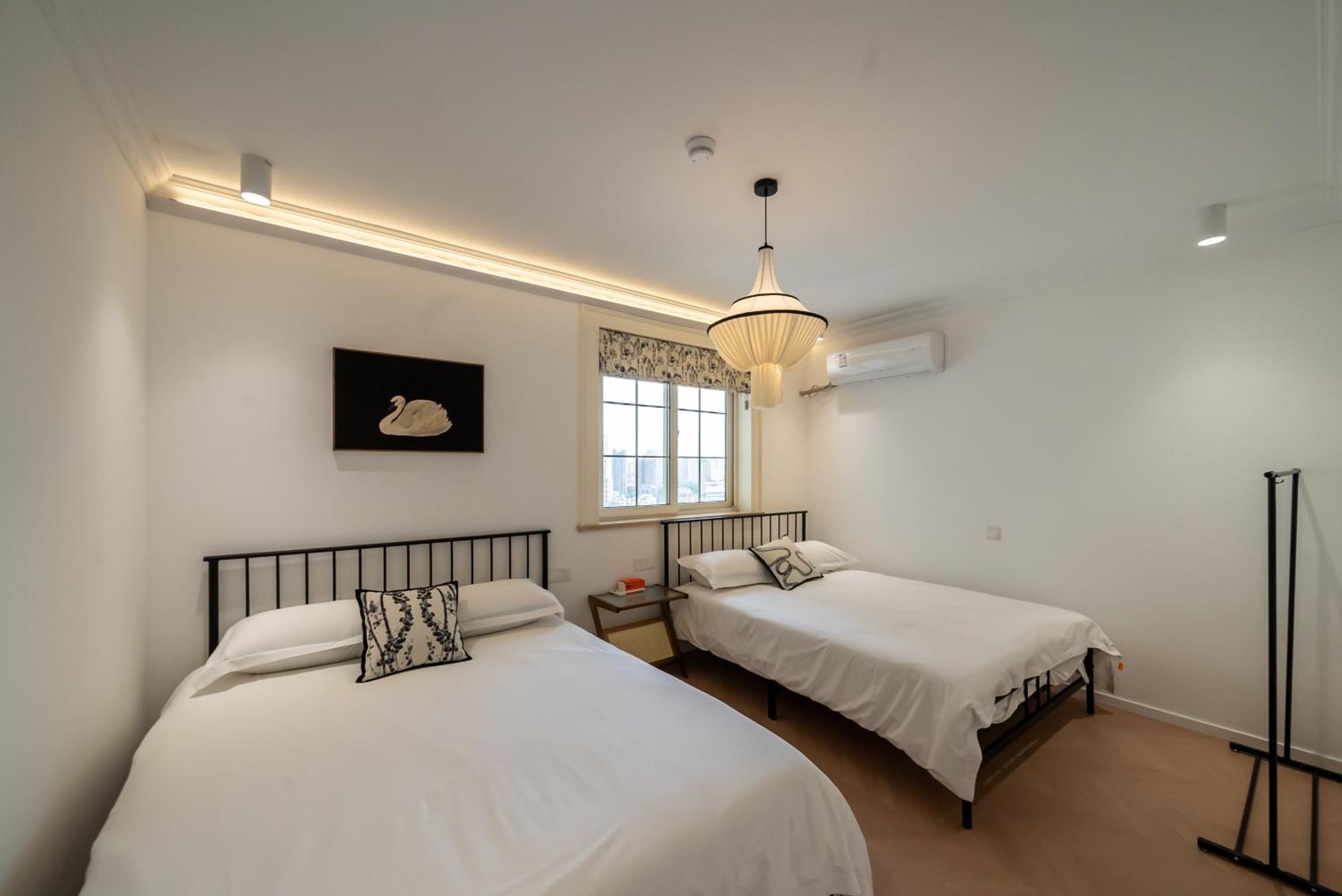 Shanghai Yi Du B&B -Family - Friendly Suite Close To People'S Square And Subway מראה חיצוני תמונה