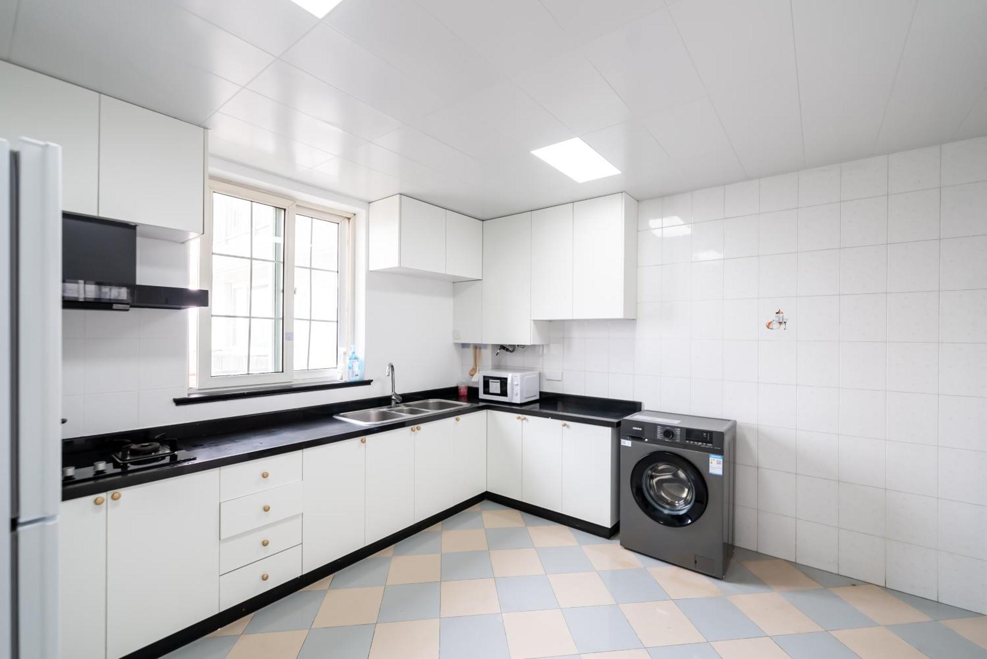 Shanghai Yi Du B&B -Family - Friendly Suite Close To People'S Square And Subway מראה חיצוני תמונה